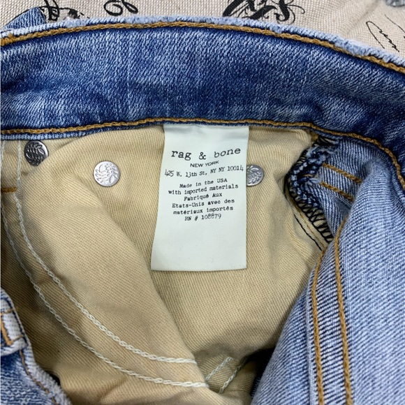 Rag&Bone, Mid-Rise Skinny leg jeans NWOT - Picture 6 of 7